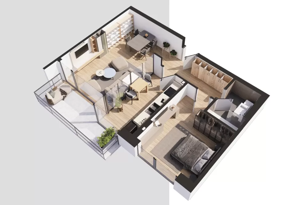 2 Room Cloud9 Residence 1