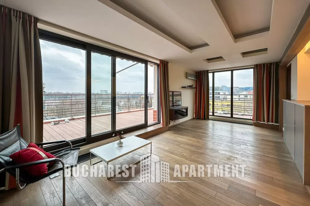 Studio Apartment Floreasca with Big Terrace 1