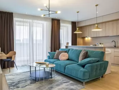 Designer 2 Rooms Apartment Aviatiei Tower