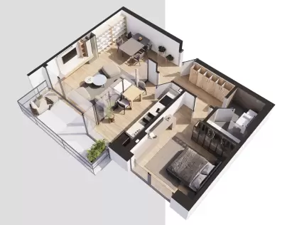 2 Room Cloud9 Residence